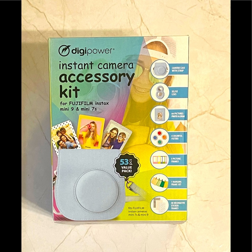 Digipower Blue Instant Camera Accessory KIT